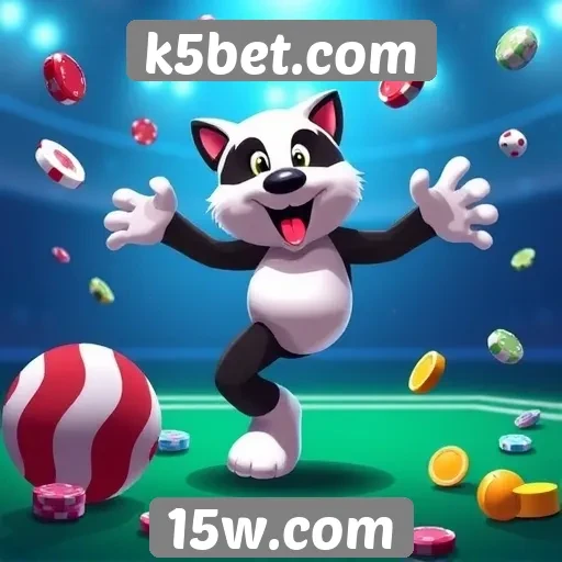 Variedade de jogos disponíveis em k5bet.com